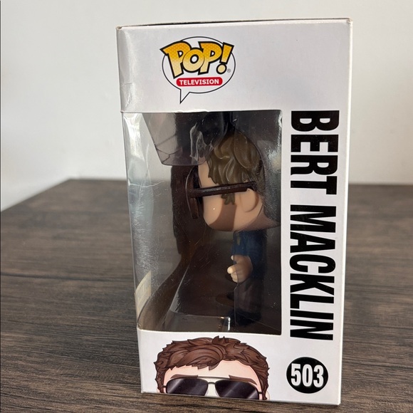 Parks and Recreation Bert Macklin Funko - Picture 2 of 5